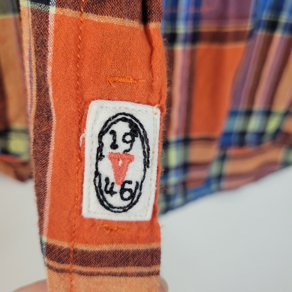 Mens Washed, Stoned and Beaten LS Button front Shirt 100% cotton Size M - Picture 5 of 11